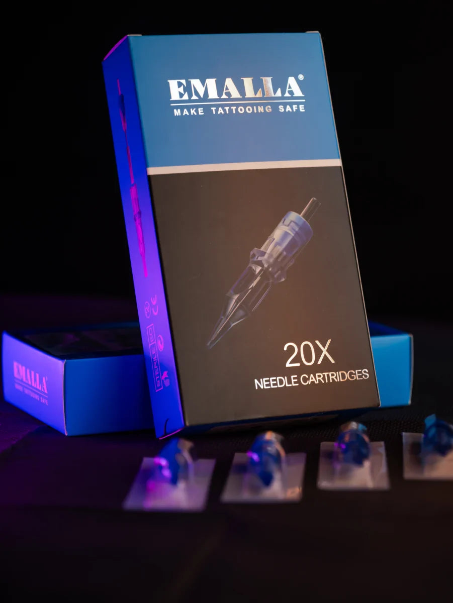 Emalla RL Round Liner: Mistrzostwo Konturu i Precyzji dla branży Tattoo i PMU. Klucz do Nienagannej Linii w Twoim Studio.