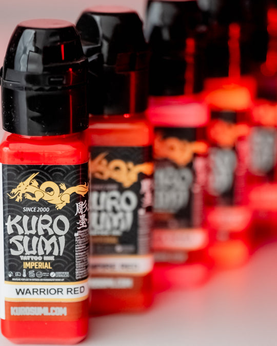 Kolorowe tusze Kuro Sumi w praktyce: jak zachowują się z kartridżami Emalla Eliot i Pepax Lance oraz jak wyglądają po zagojeniu?