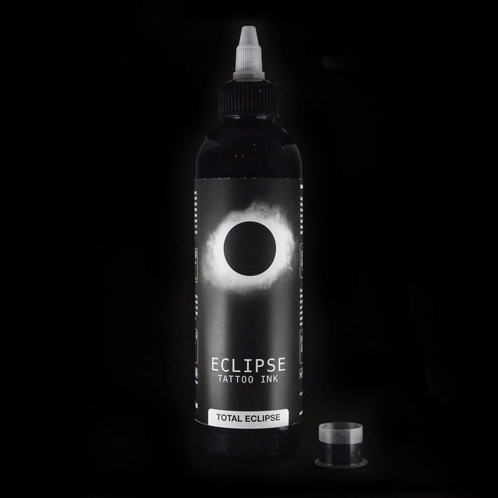 ECLIPSE Schwarz - Schwarze Tätowierfarbe 260ml REACH