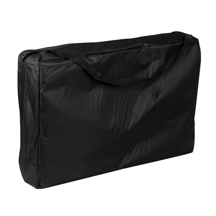 Mesa plegable de tatuaje de madera Komfort 2 segmentos negra