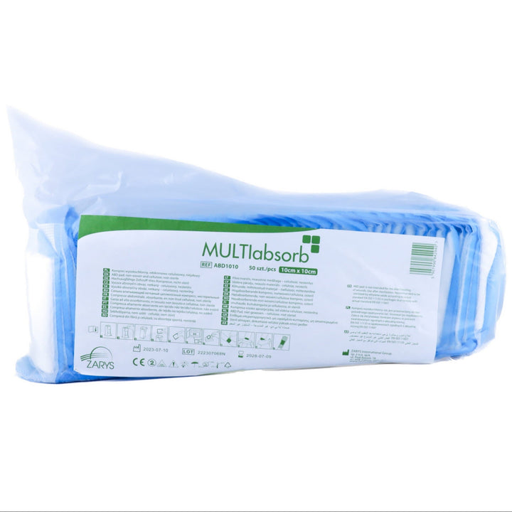 Healing Compresses 20x25cm 50pcs Disposable MULTIabsorb Highly Absorbent