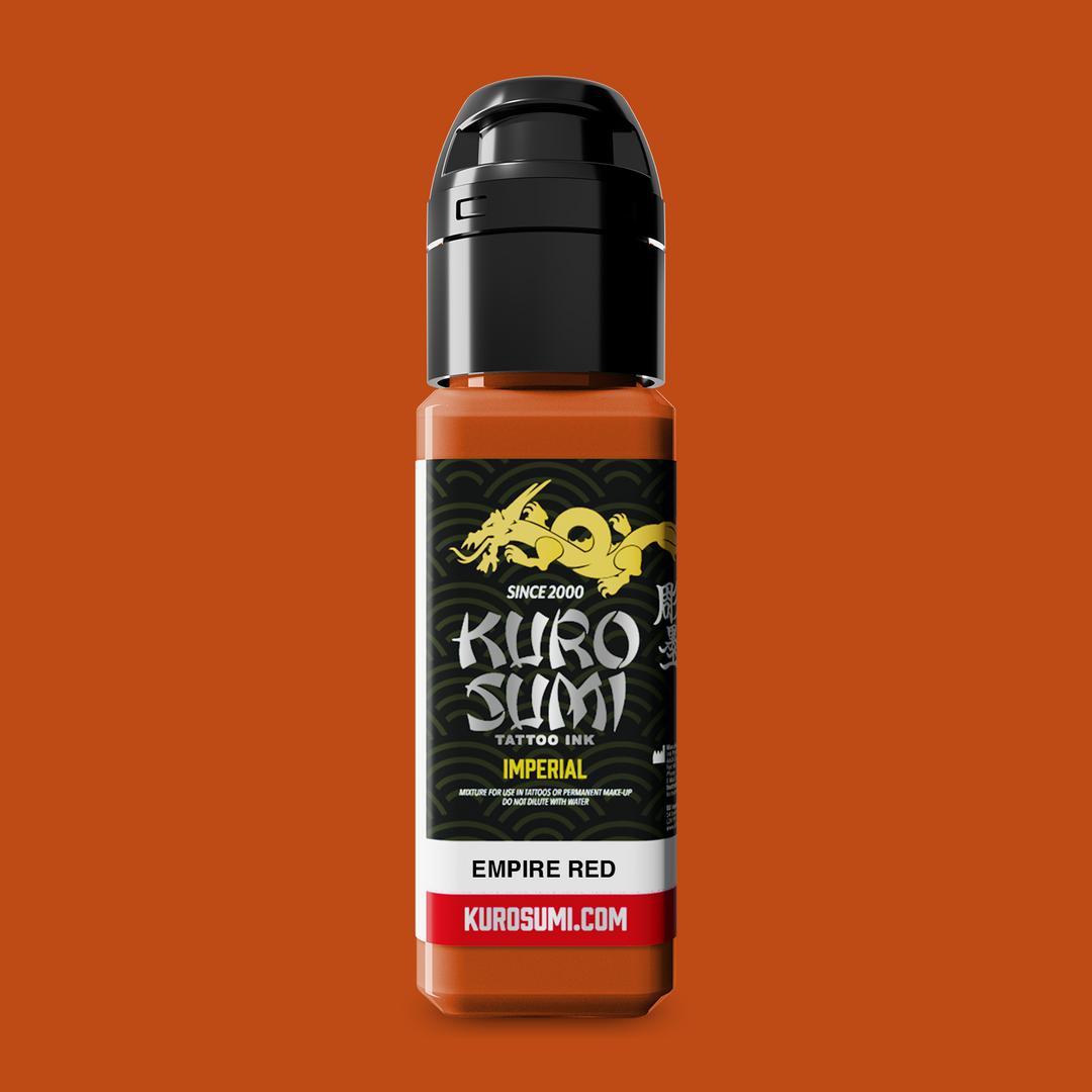 Kuro Sumi Imperial Tattoo Ink Empire Red 22ml - Tätowierfarbe