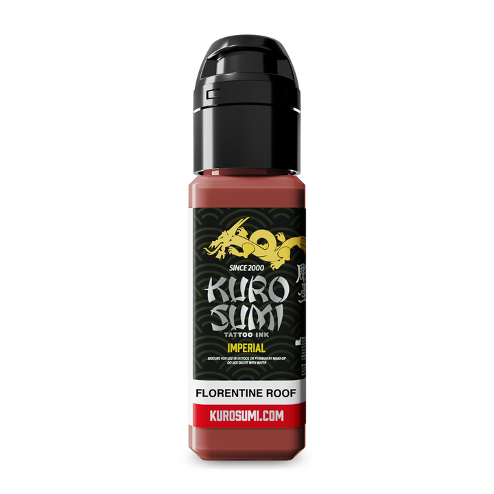 Kuro Sumi Imperial Tattoo Ink Florentine Roof 22ml - Tusz do Tatuażu