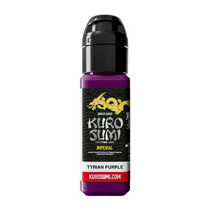 Kuro Sumi Imperial Tattoo Ink Tyrian Purple 22ml - Inchiostro per Tatuaggi