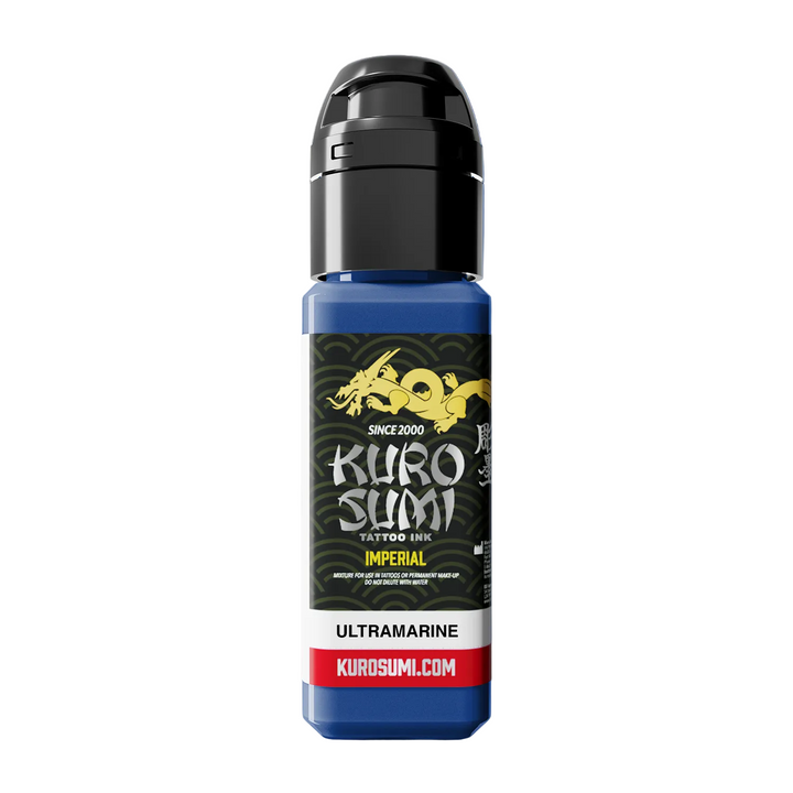 Kuro Sumi Imperial Tattoo Ink Ultramarine 22ml - Tinta para Tatuaje