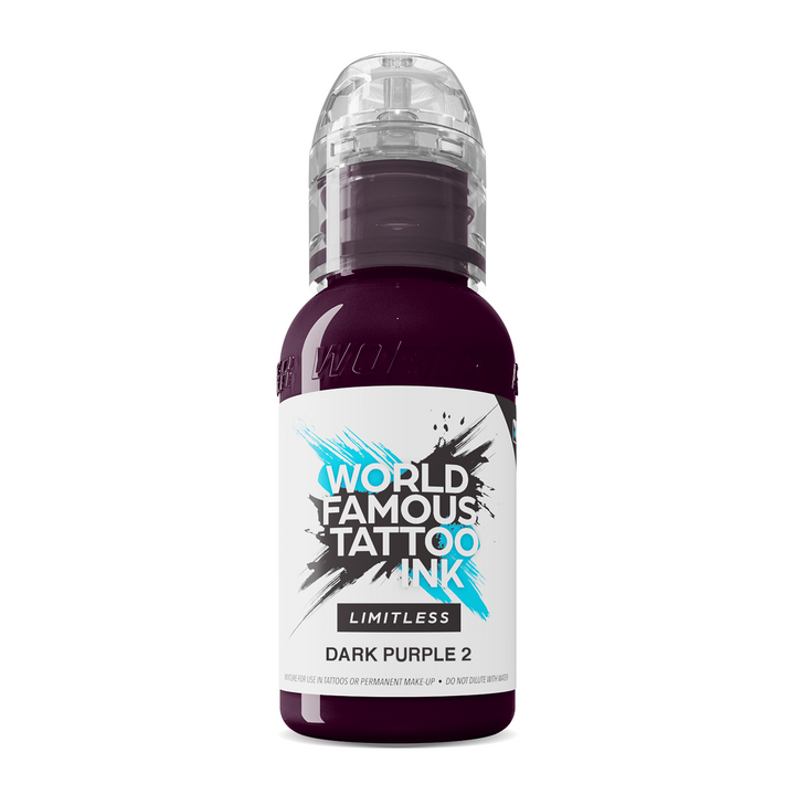 World Famous Limitless Dark Purple 2 - Encre de Tatouage 30ml