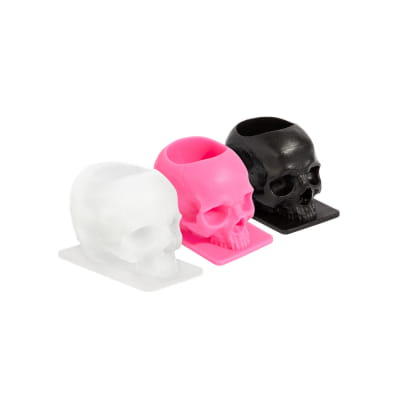 Saferly Skull Farbtöpfchen - 16 mm - 200 Stück Rosa