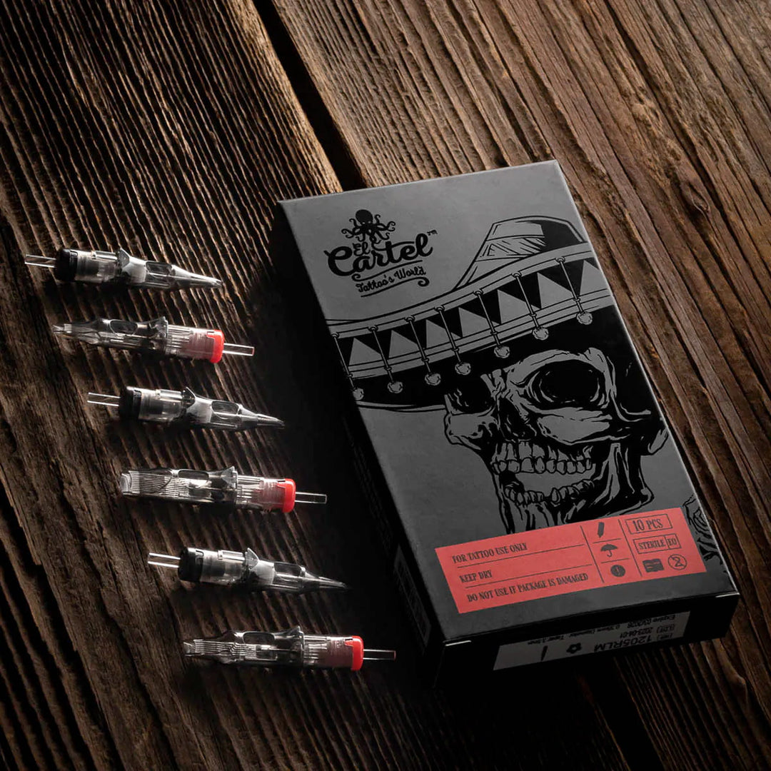 Tattoo Cartridge Needles El Cartel RMW Round Magnum Wide V2 10 pcs.