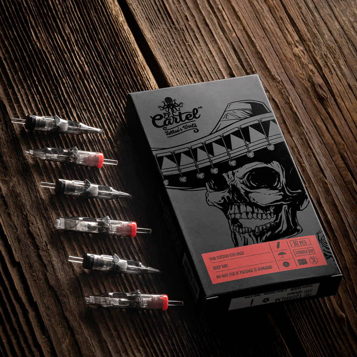 Tattoo Cartridge Needles El Cartel RMW Round Magnum Wide V2 10 pcs.