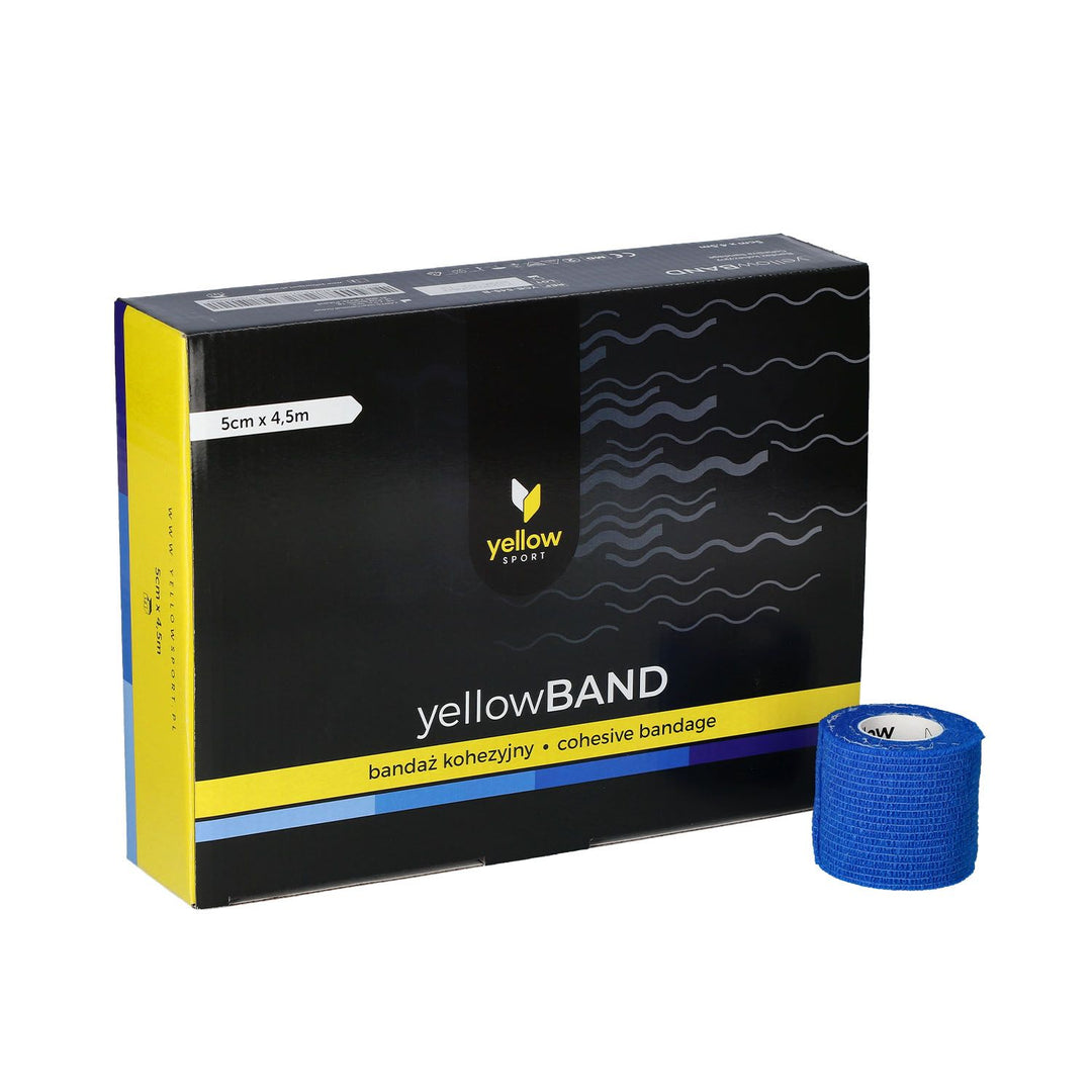 Benda coesiva autoadesiva per manico 5cm x 4,5m blu