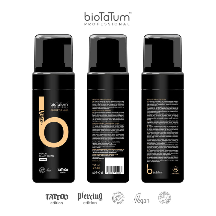 BioTaTum Mousse intelligente Peach Smart Clean Foam 150 ml