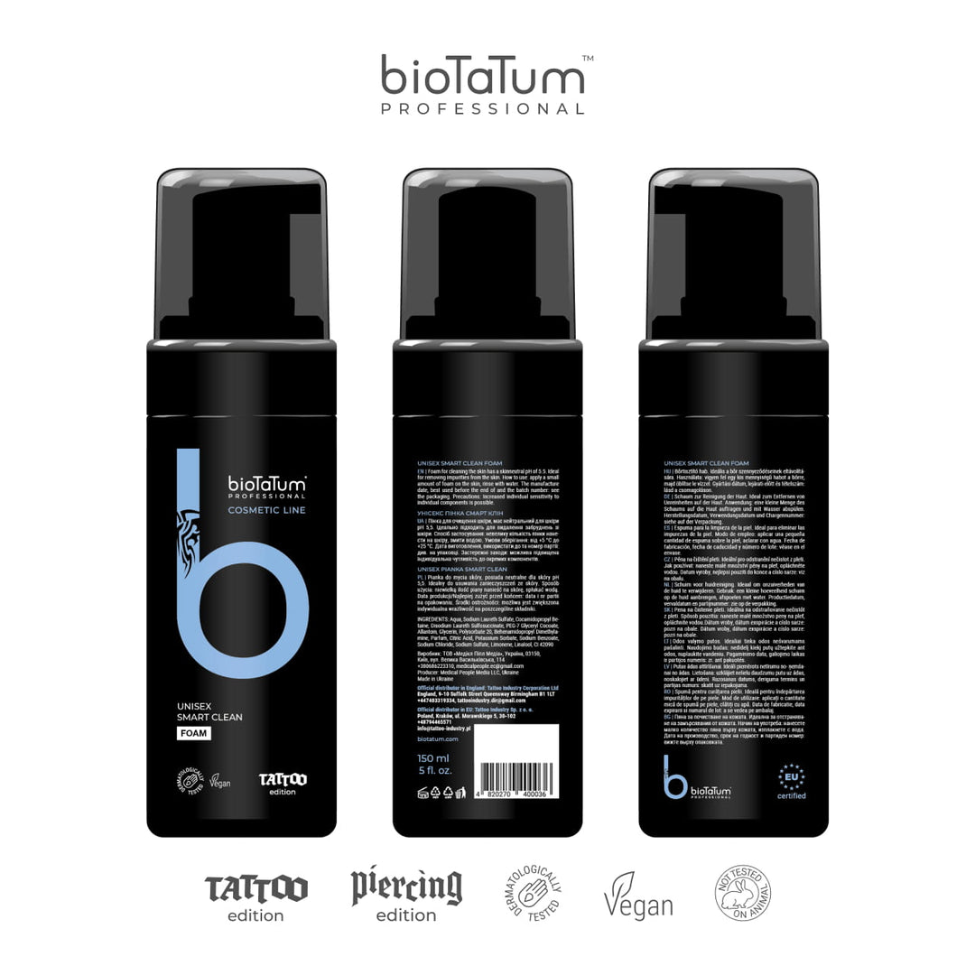 BioTaTum Espuma inteligente unisex Smart Clean Foam 150 ml