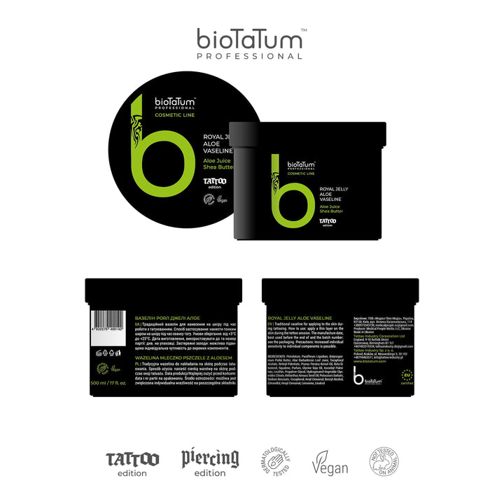 BioTaTum Gelée Royale Thé Vert Vaseline 250 ml