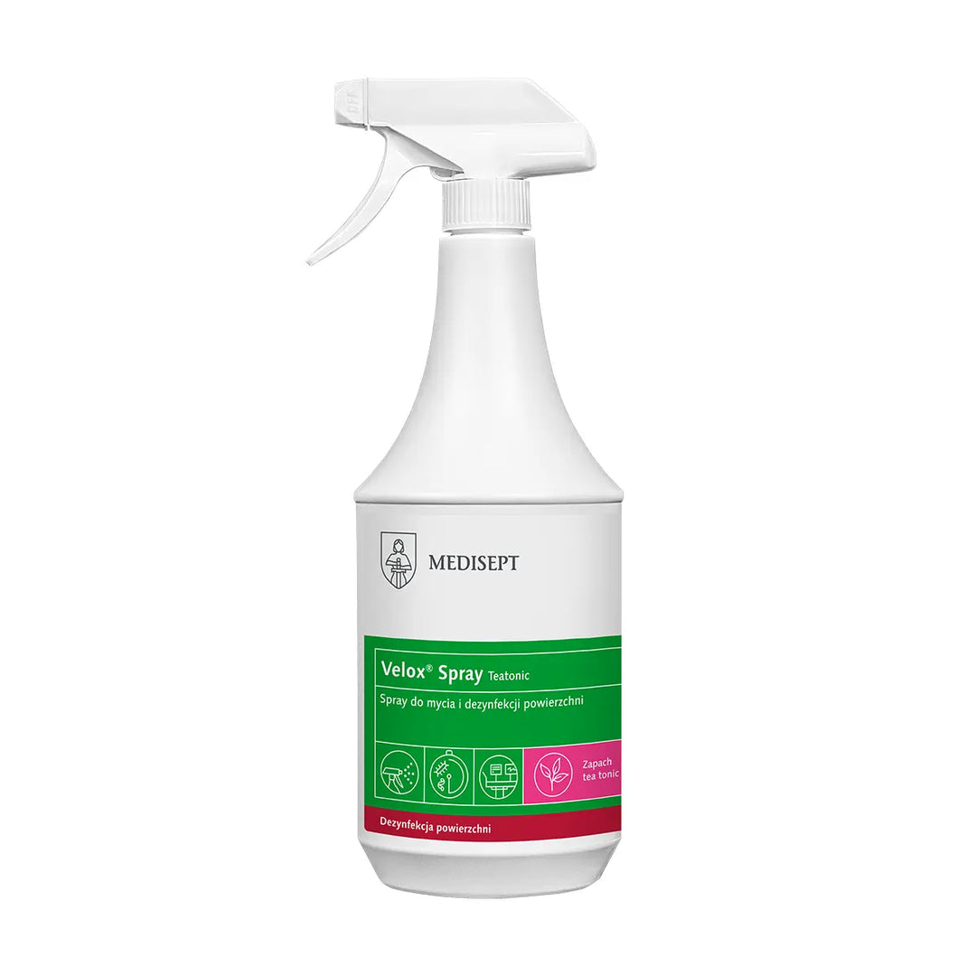 Velox Spray 1l – Profumo Tea Tonic Disinfezione attrezzatura 15s
