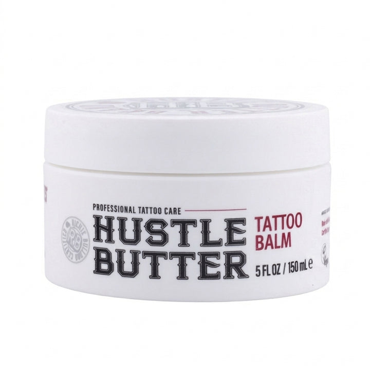 Beurre Hustle Butter Deluxe® Soin de tatouage biologique Pot 150ml