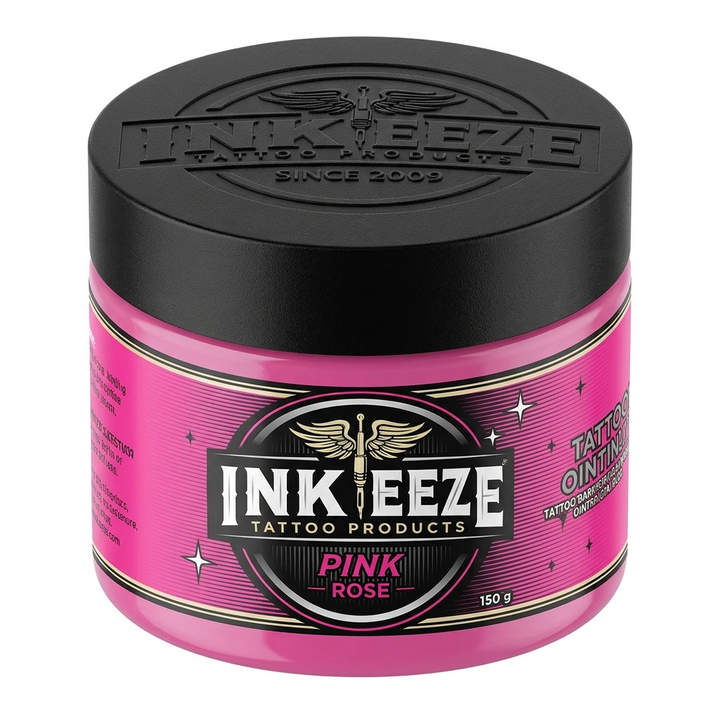 INK-EEZE Pink Glide - Pomada para tatuajes 180 ml