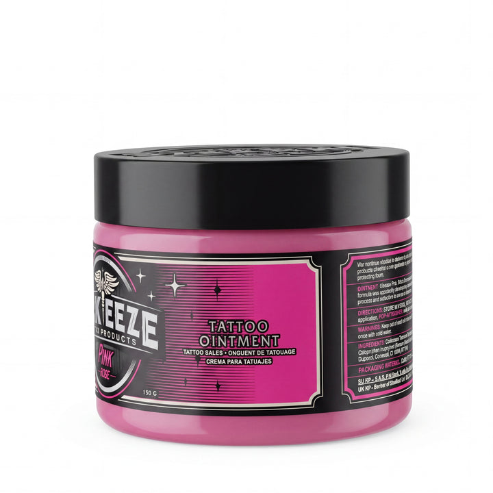 INK-EEZE Pink Glide - Pomada para tatuajes 180 ml