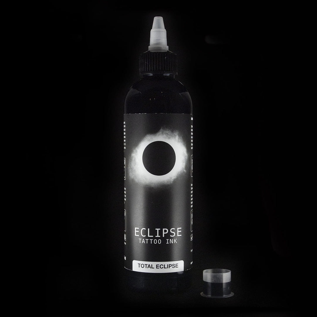 ECLIPSE Black - Schwarze Tätowierfarbe 150 ml REACH
