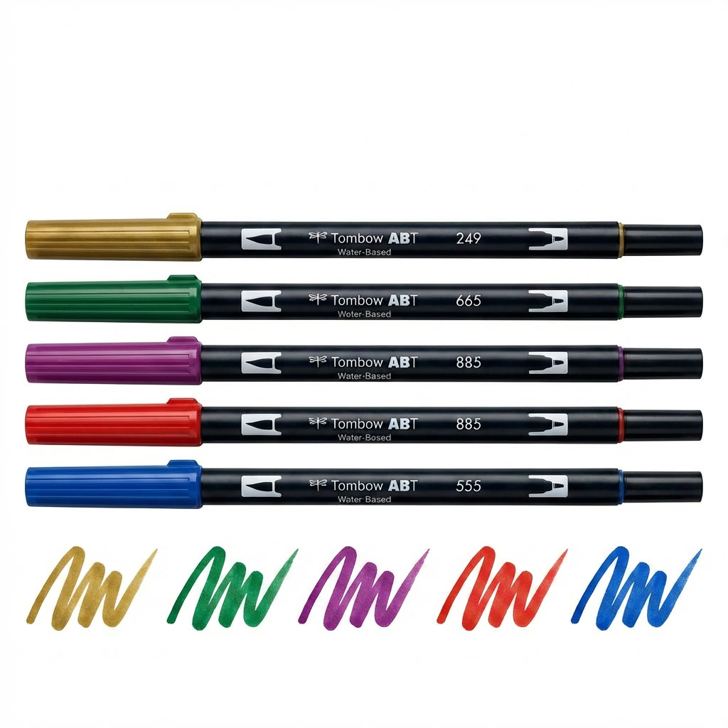Tombow ABT Stifte für Haut beidseitig
