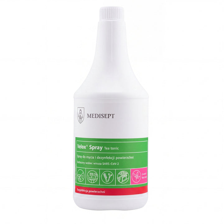 Velox Spray 1l – Profumo Tea Tonic Disinfezione attrezzatura 15s