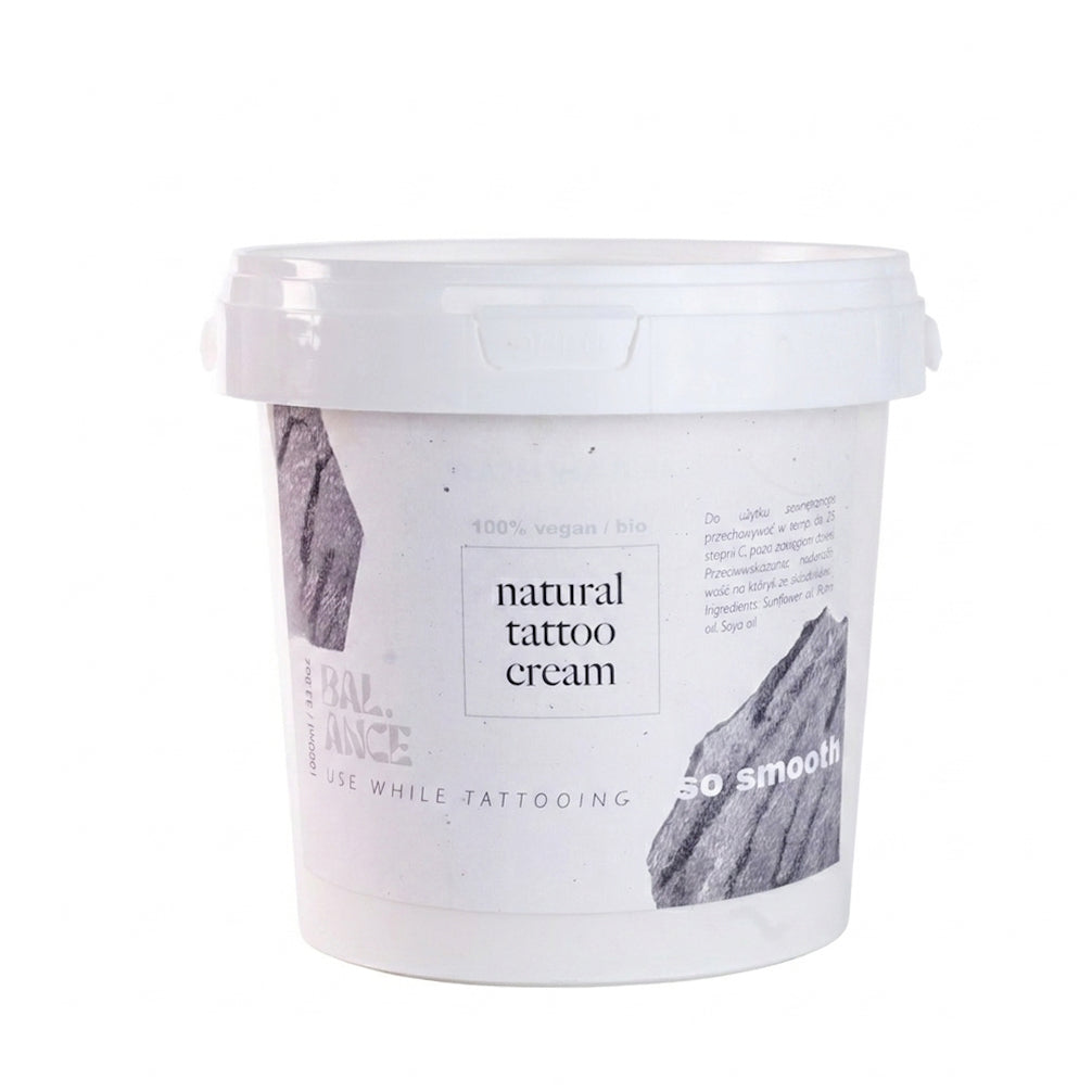 Crème tatouage naturelle Bio Vaseline Balance 1000 ml