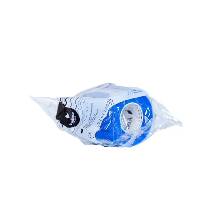 Benda coesiva autoadesiva per manico 5cm x 4,5m blu